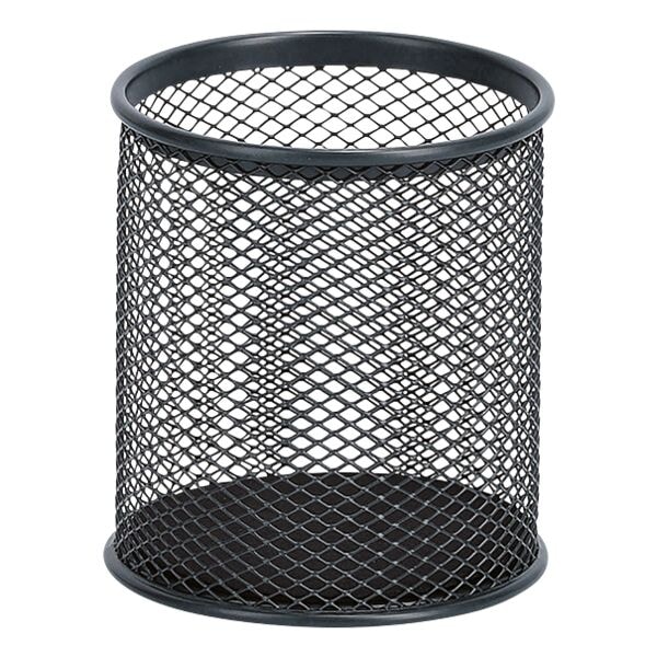 Zeller Bleistiftbecher Mesh 8 cm (Ø) anthrazit grau, 9.5 cm Image