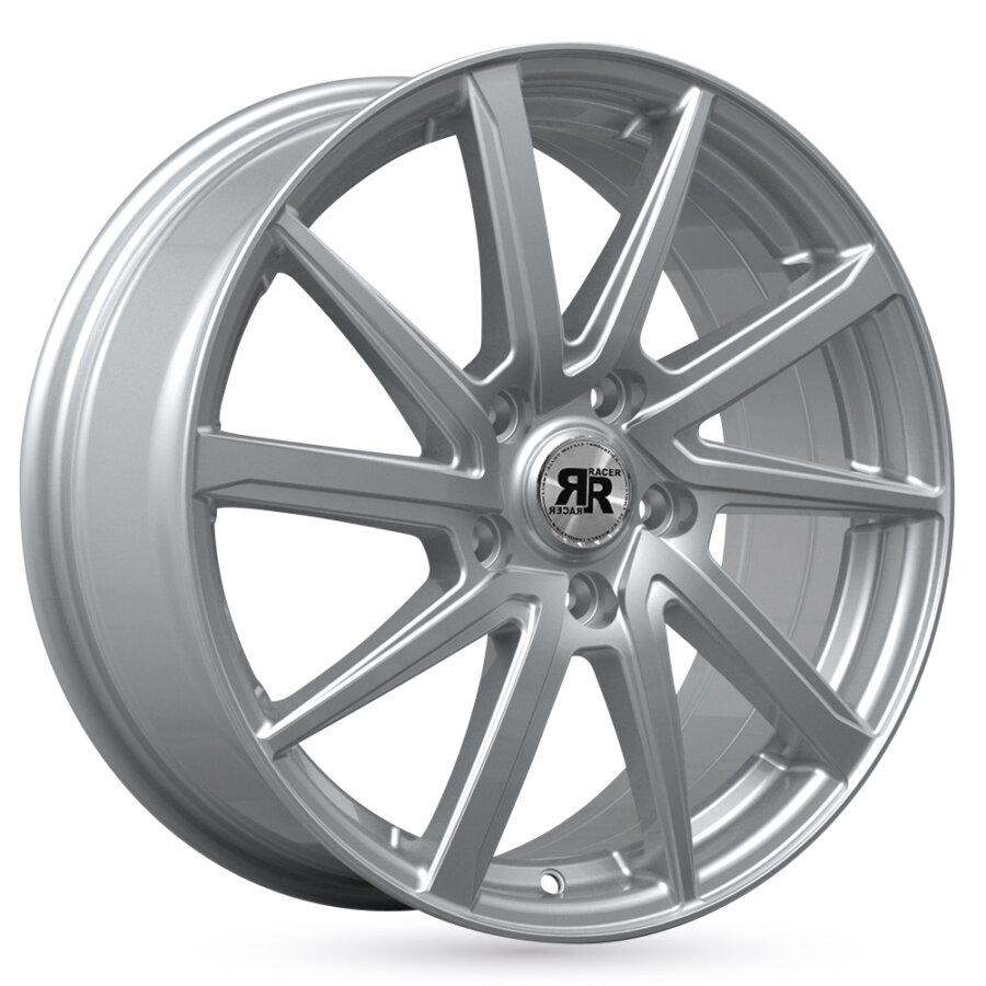 Jante Alu Racer Road 17 Pouces - 7x17 5x114.3 Et40 Noir Brillant