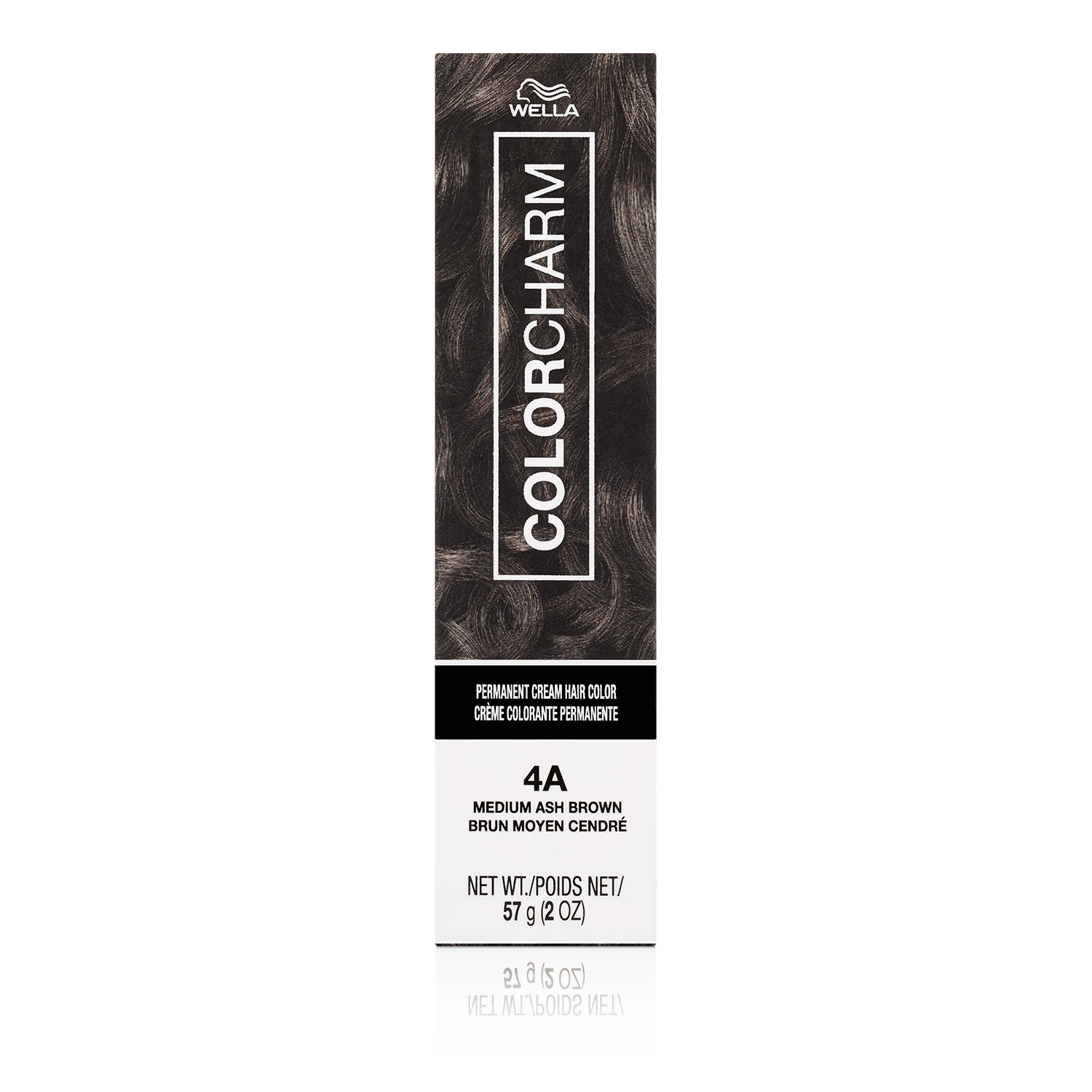 Wella 4A Medium Ash Brown Permanent Cream Hair Color