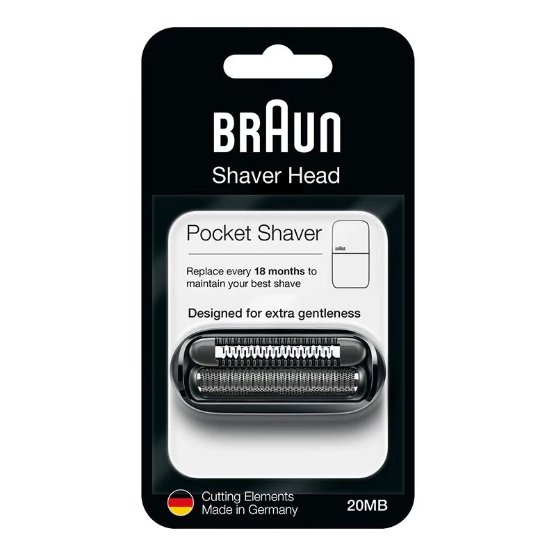 Braun 20mb elektrische rasierer klinge ersatz rasierer kopf für braun xmini 10m/20mb m1011y/m/m1011k elektro rasierer Image