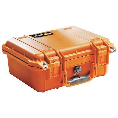 PELICAN 1400NF PrtctvCase,13.375inL,11.625inW,Orange