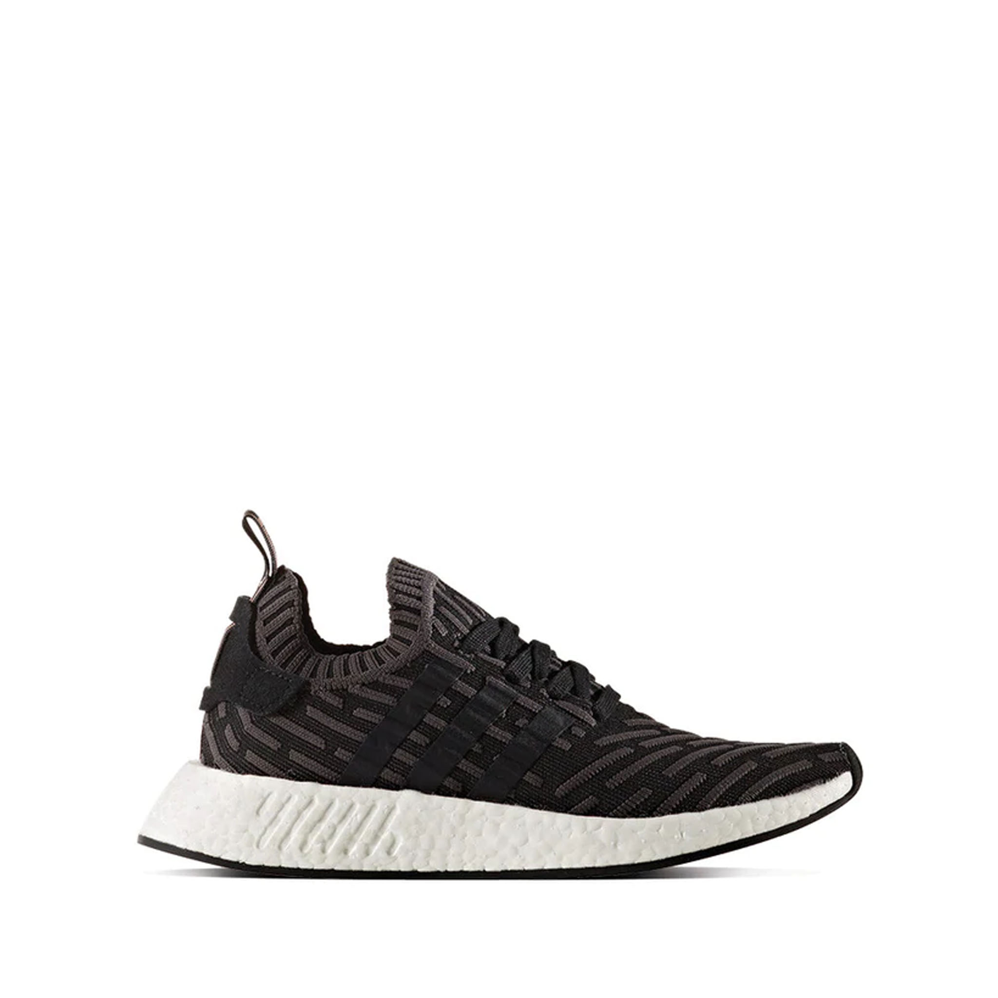 adidas NMD_R2 Primeknit Womens Black Trainers - Size UK 4.5 | adidas Sale | Discount Designer Brands