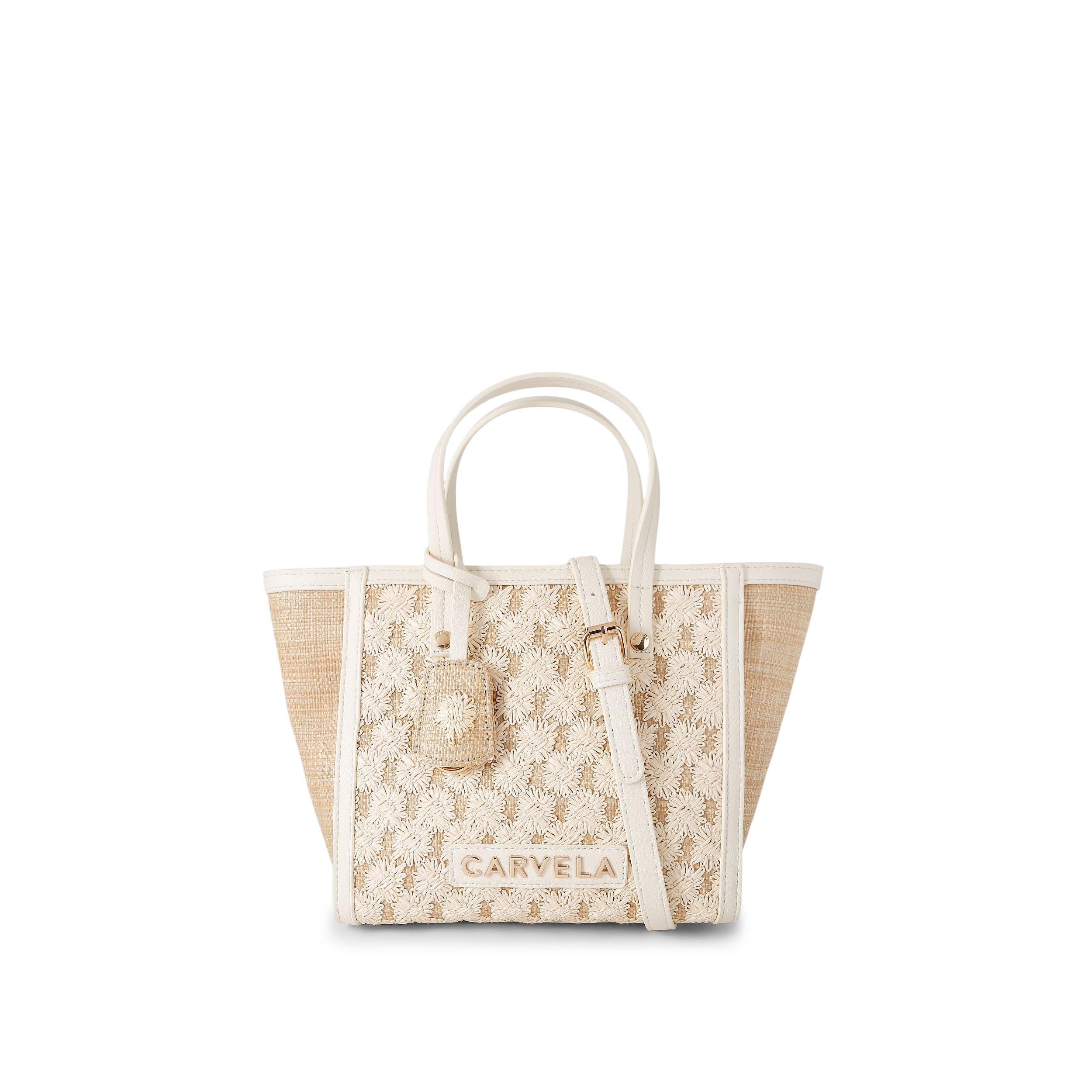 Carvela Womens Minori Mini Tote Bag - Multicolour Fabric - One Size | Carvela Sale | Discount Designer Brands