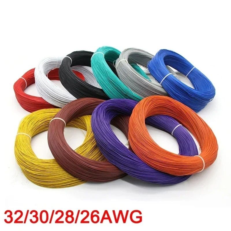 Flexible PVC Environmental Conduction Series orange 328.1 Ft 26awg