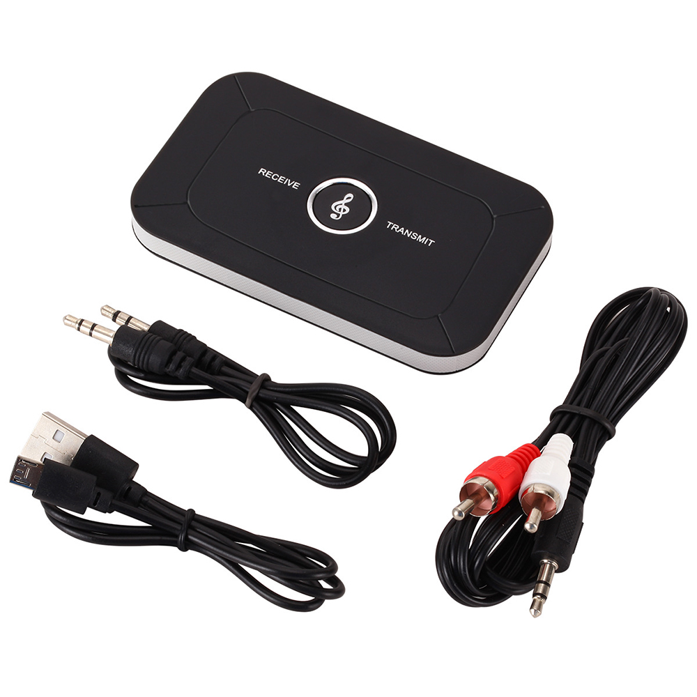Stereo Bluetooth Audio Transmitter Receiver Jack AUX Wireless Adapter For Car PC TV Music Headphone Speaker Stereo Bluetooth Audio Transmitter Receiver Jack AUX Wireless Adapter For Car PC TV Music Headphone Speaker