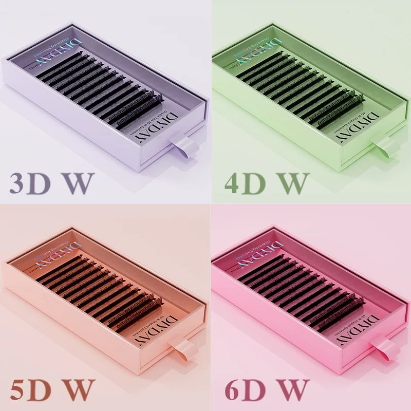 Volumetric Bloom W Series Eyelash Suite 6d W Lash Extension 0.31 0.47in Mix d