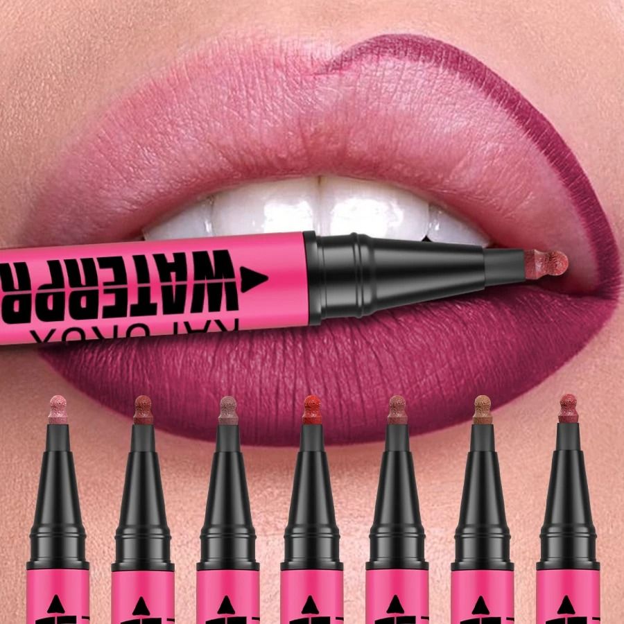 ContourFlex Waterproof Matte Lip Liner Liquid Lipliner Pencil 08