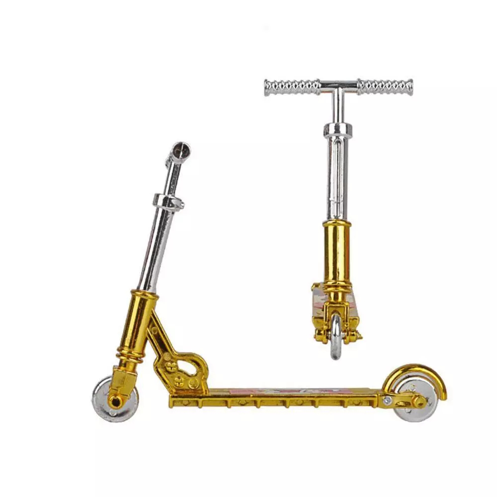 Mini Scooter For Kids, Two Wheel Educational Toy, Fingerboard Scooter Bike For Children a