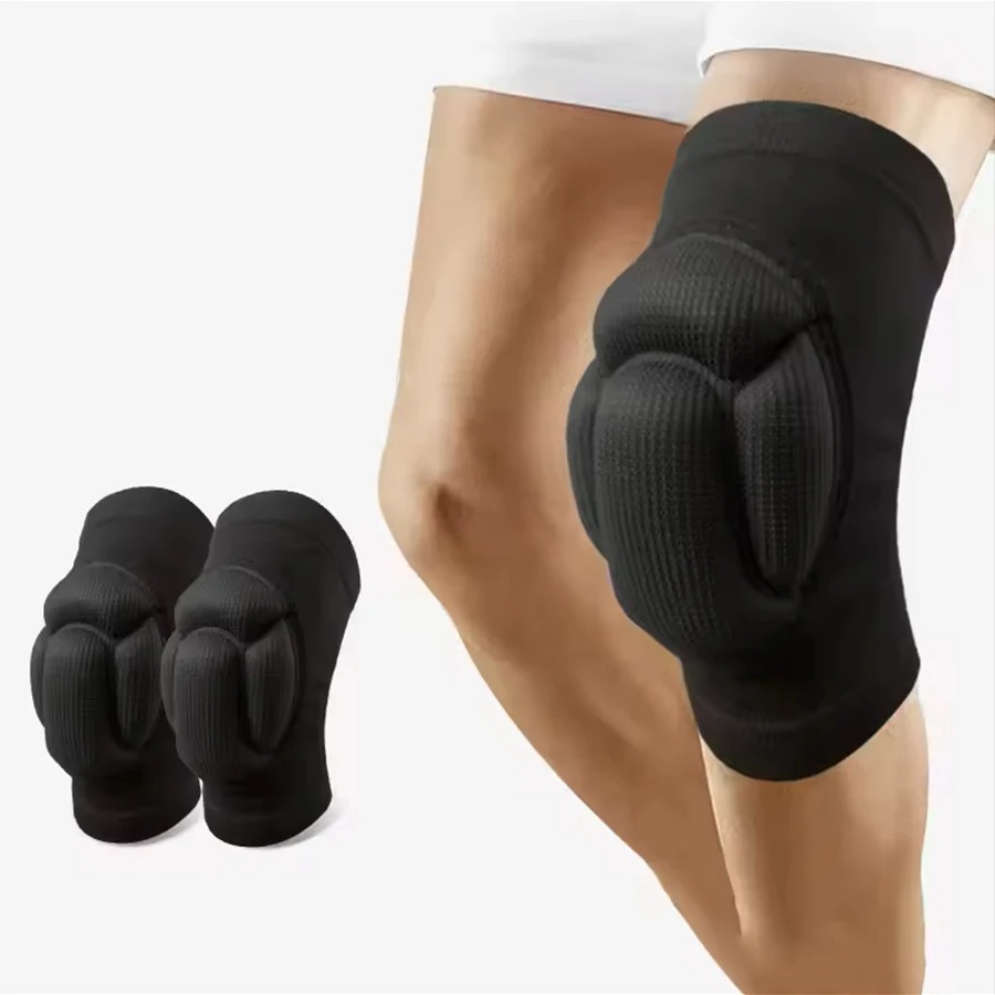 Non Slip Sports Knee Pads For Gym, Basketball, And Fitness Support black s