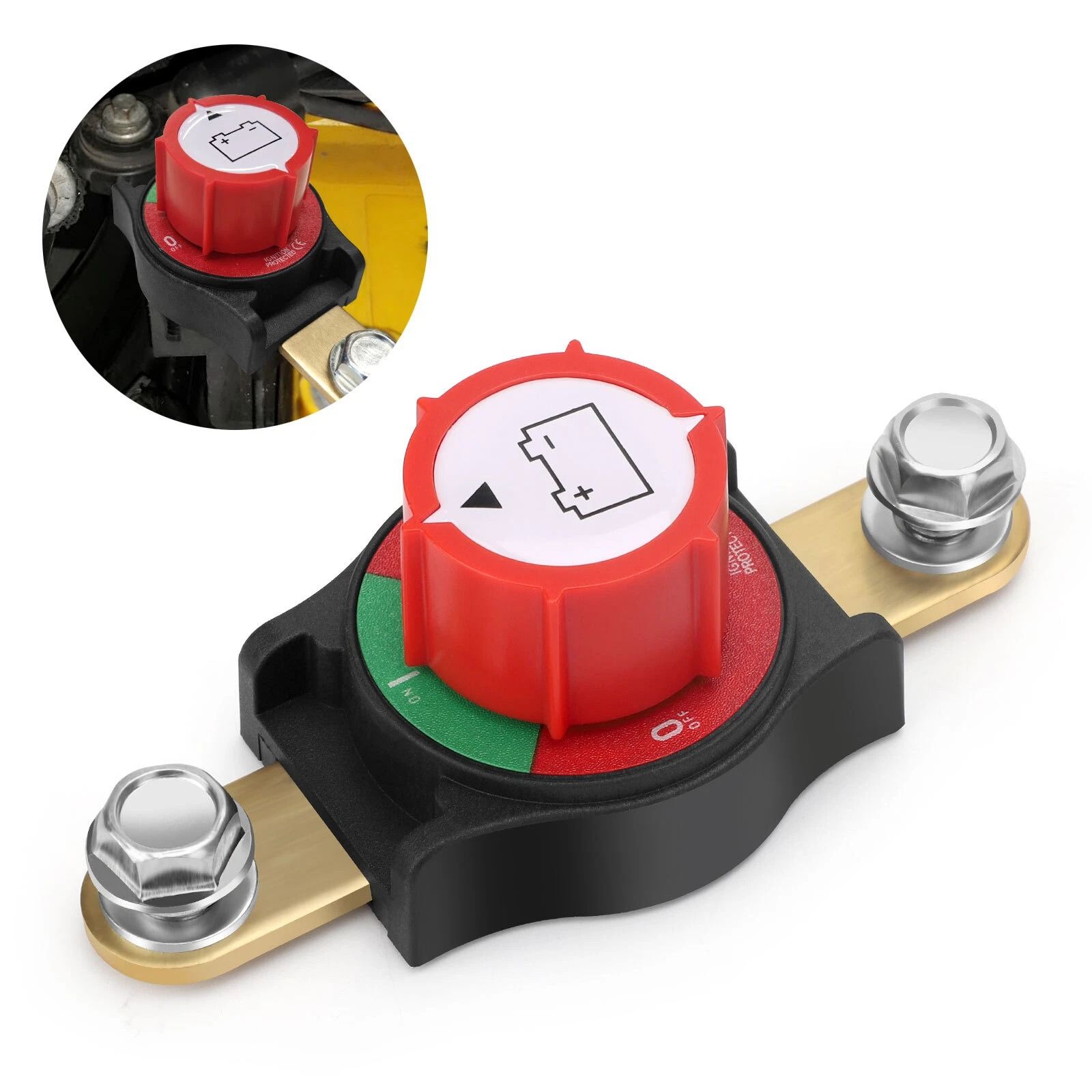 Heavy Duty Side Post Battery Disconnect Switch For Cars, RVs & Trucks Heavy Duty Side Post Battery Disconnect Switch For Cars, RVs & Trucks