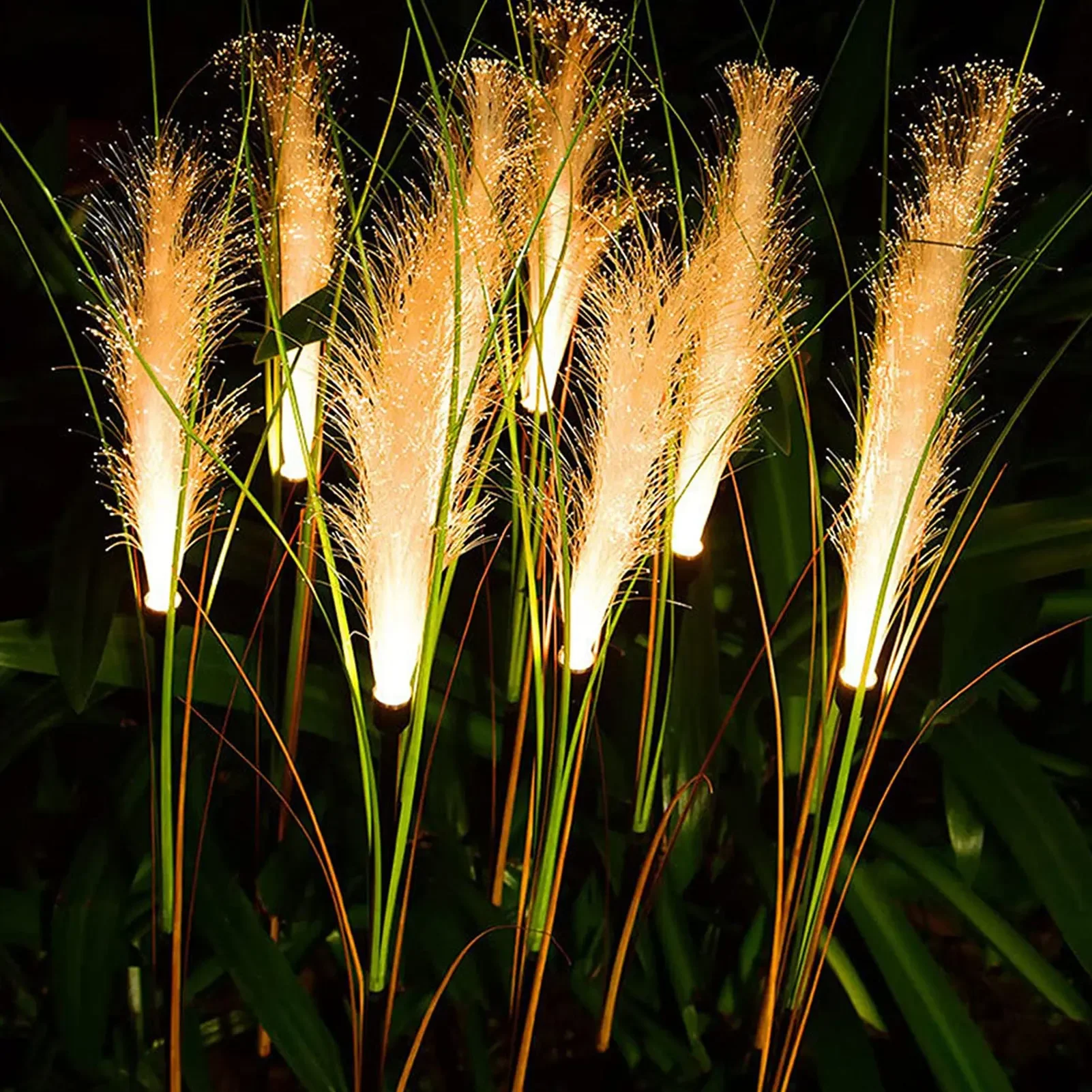 LED Solar Garden Reed Lamp, Waterproof Outdoor Yard Light, Solar Power Path Lighting, Lawn Christmas Decoration LED Solar Garden Reed Lamp, Waterproof Outdoor Yard Light, Solar Power Path Lighting, Lawn Christmas Decoration