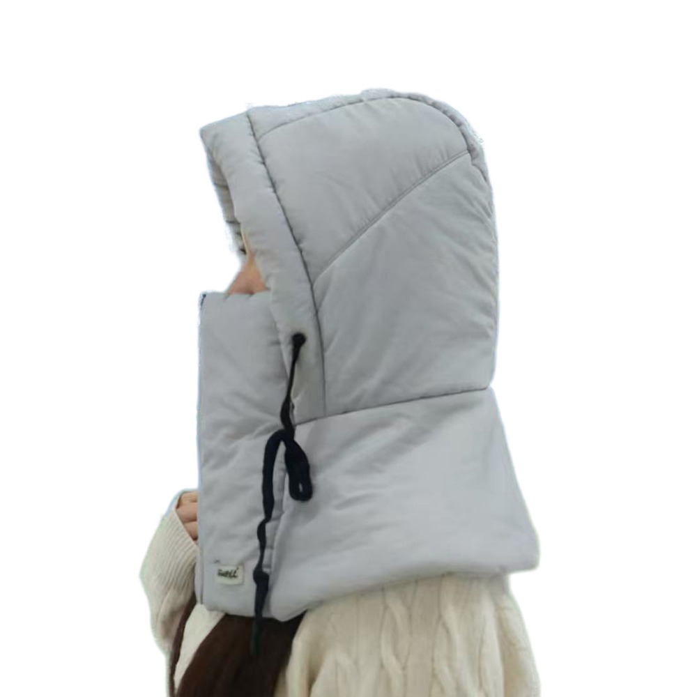 Warm Thickened Winter Ski Hat, Full Cover Balaclava Mask, Windproof Face Ear Bomber Hat Cap For Unisex pink