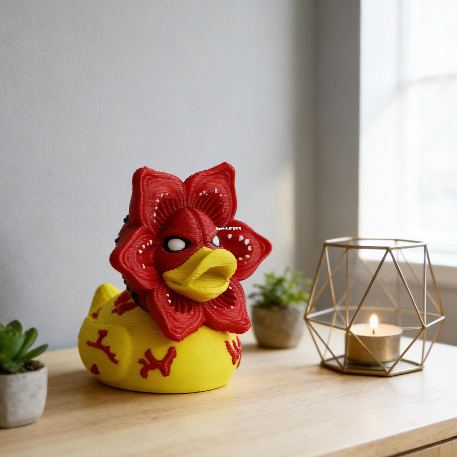 Creative Duck Model, Demon Duck Figurine, Trendy Toy, Realistic Action Figure, Desktop Decoration, Gift Creative Duck Model, Demon Duck Figurine, Trendy Toy, Realistic Action Figure, Desktop Decoration, Gift