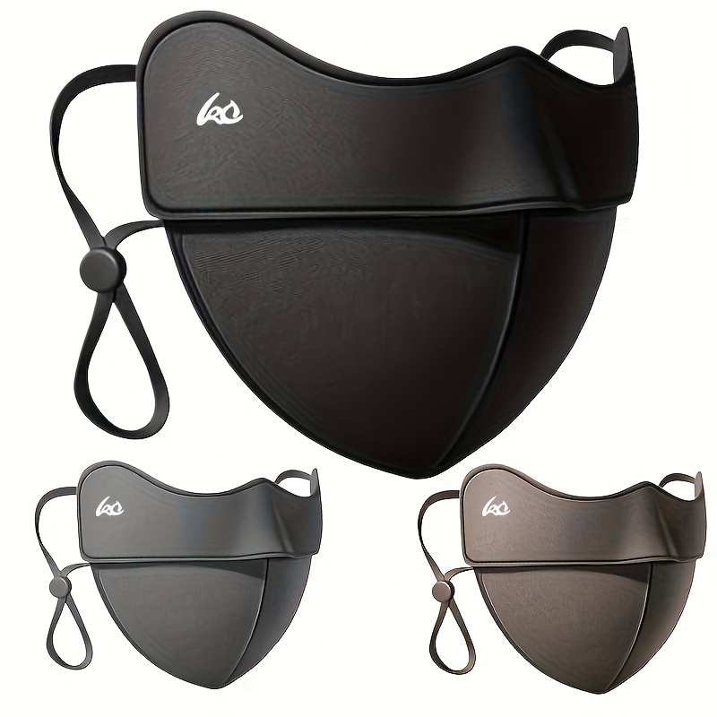 Cozy Women's Face Mask, Thick Warmth, Windproof And Warm, Nylon With Ear Loops, Hand Washable brown