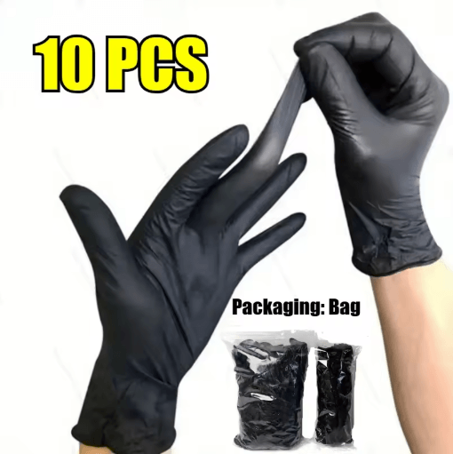 Disposable Nitrile Waterproof Gloves For Kitchen And Household Use 100pcs m 23x10cm