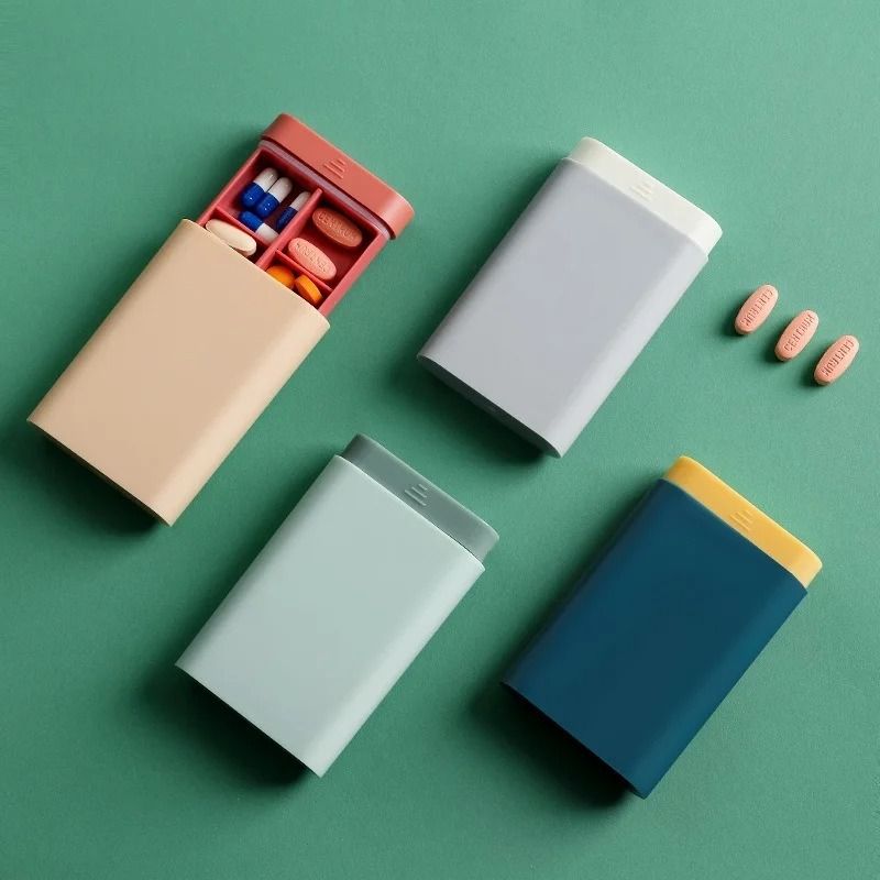 Mini Portable 6 Grid Travel Vitamin Box no.2