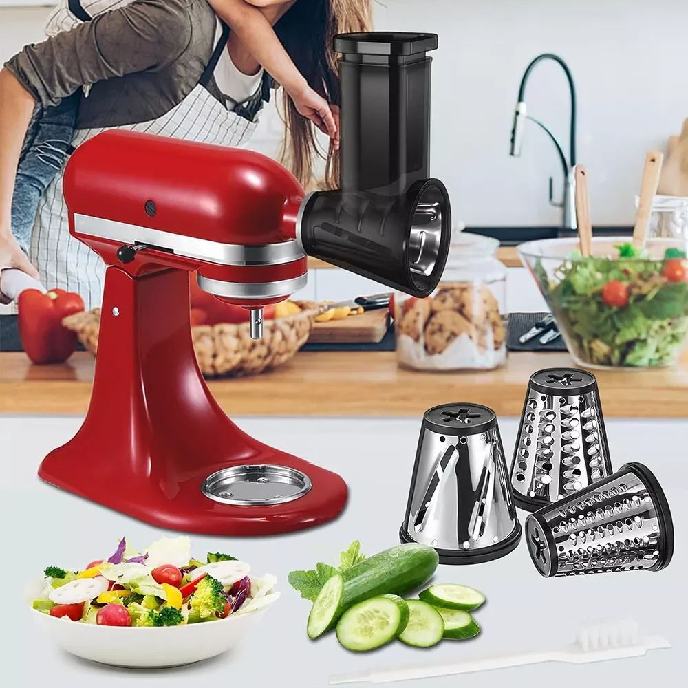 KitchenAid Stand Mixer Slicer Shredder Cheese Grater Attachment KitchenAid Stand Mixer Slicer Shredder Cheese Grater Attachment