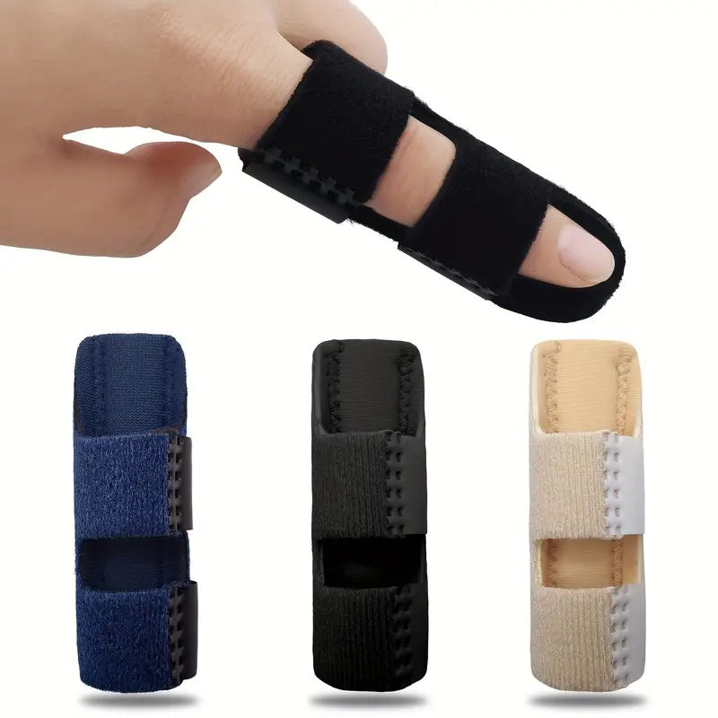 Breathable Finger Pain Relief Support Brace Finger Guard For Finger Fixation & Health Care blue