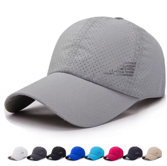 Adjustable Quick Dry Sun Hat Adjustable Unisex Baseball Cap For Golf, Fishing And Outdoor Summer Fun khaki