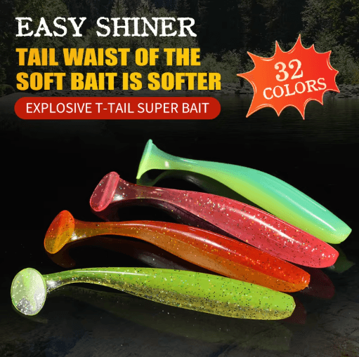 2021 Supercontinent Shiner Soft Fishing Lure Artificial Bait For Pike 50mm 75mm 100mm m 75mm 16pcs