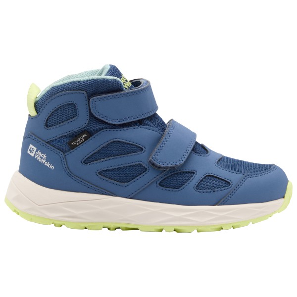 Jack Wolfskin - Kid's Woodland 2 Texapore Mid VC - Wanderschuhe 39 | EU 39 blau