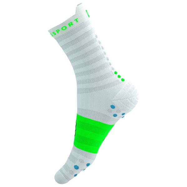 Compressport - Pro Racing Socks V4.0 Ultralight Run High - Laufsocken T2 - EU 39-41 grau