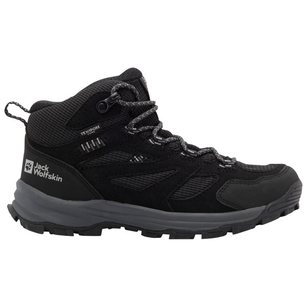 Jack Wolfskin - Kid's Vojo Tour Texapore Mid - Multisportschuhe 27 | EU 27 schwarz