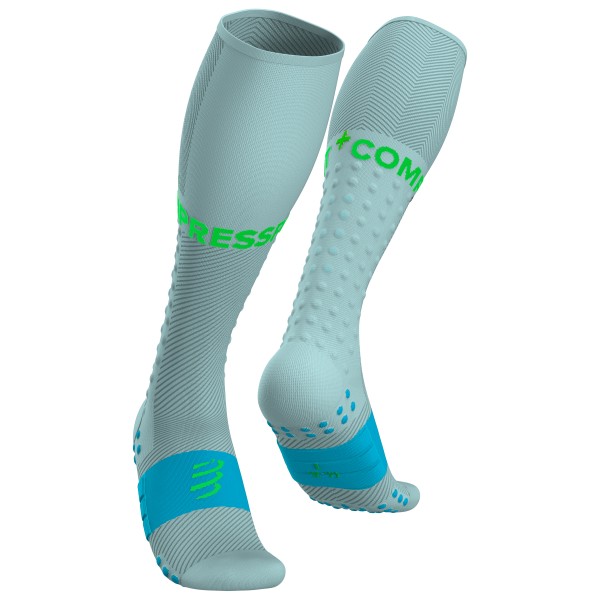 Compressport - Full Socks Run - Kompressionssocken T4 - EU 45-48 türkis