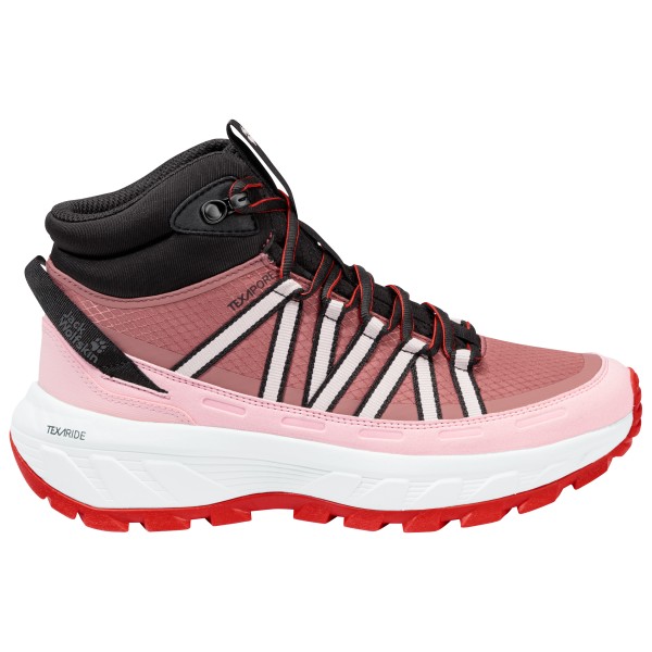 Jack Wolfskin - Women's Wild Hike Texapore Mid - Wanderschuhe 40,5 | EU 40,5 rosa