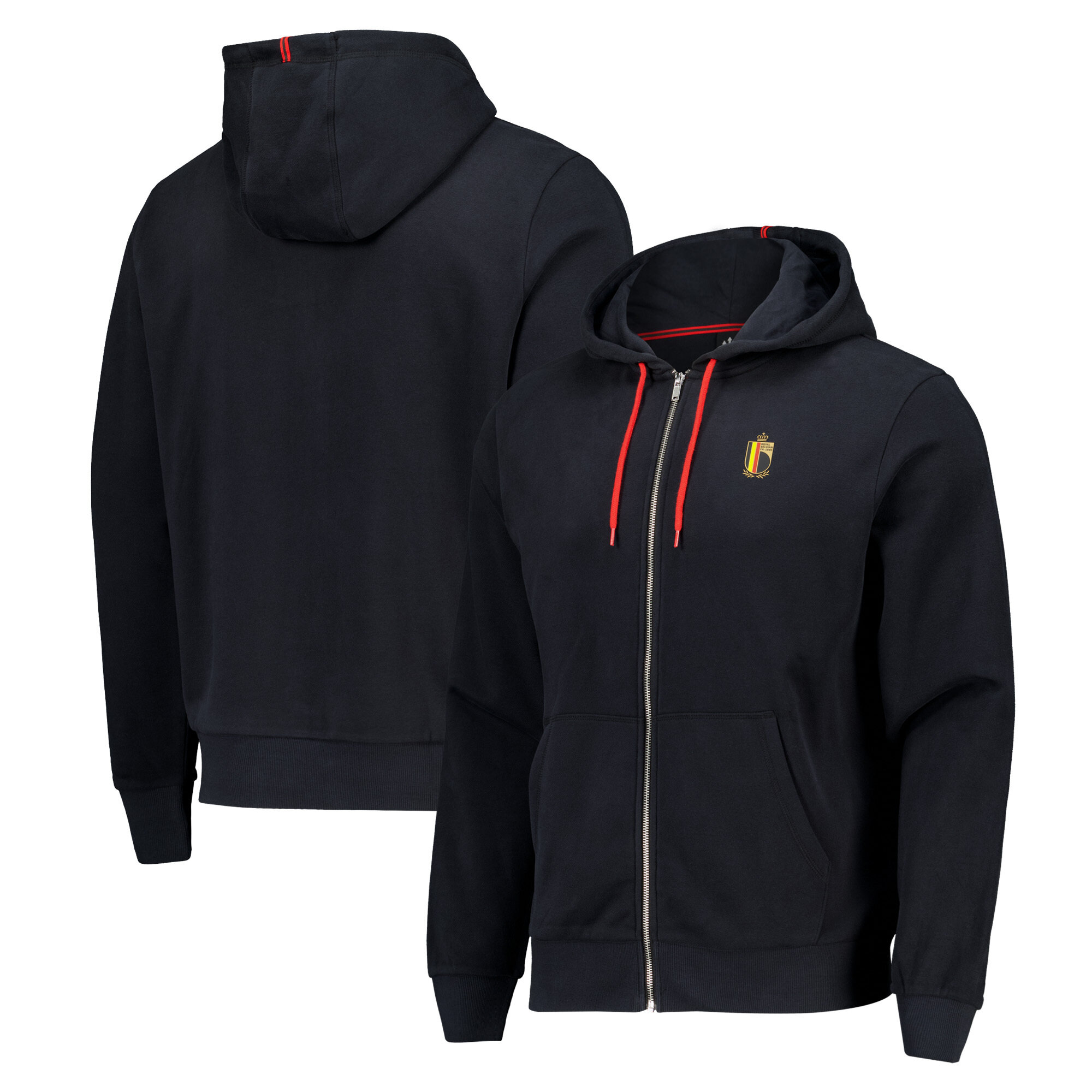 "Belgium Essentials Hoodie – Schwarz – Herren" Image