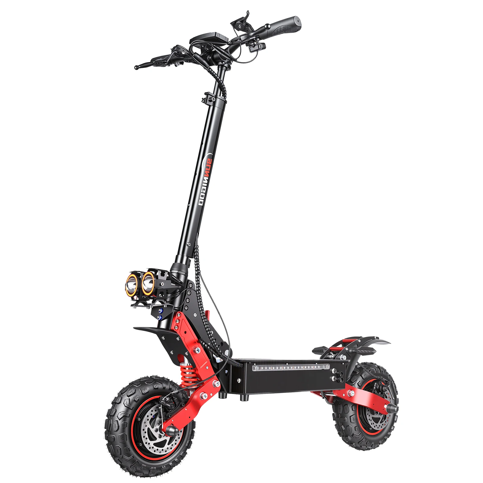SUNNIGOO X7/X7PRO Elektroroller 3600W Doppelmotor Stark Leistungsfähig Max. Geschwindigkeit 60-65km/h 11 Zoll Offroad-Reifen Faltbarer Leistungsstarker E-Scooter 60KM Reichweite Wasserdicht IP54