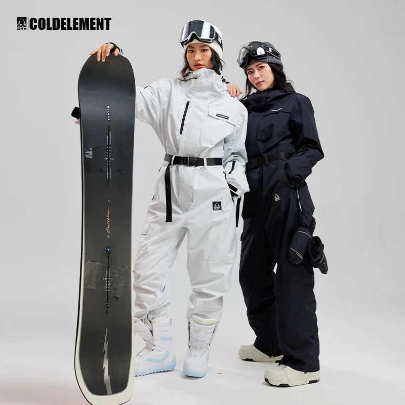 Coldelement Unisex Wasserdichter Isolierter Ski-Overall - Premium Einteiler Outdoor-Overall für Maximale Wärme und Leistung Image