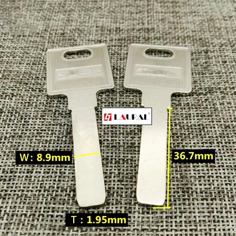 10-teiliges Schließzylinder-Set für den Heimgebrauch – hochwertige leere Schlüssel für Schlosserprofessionals Image