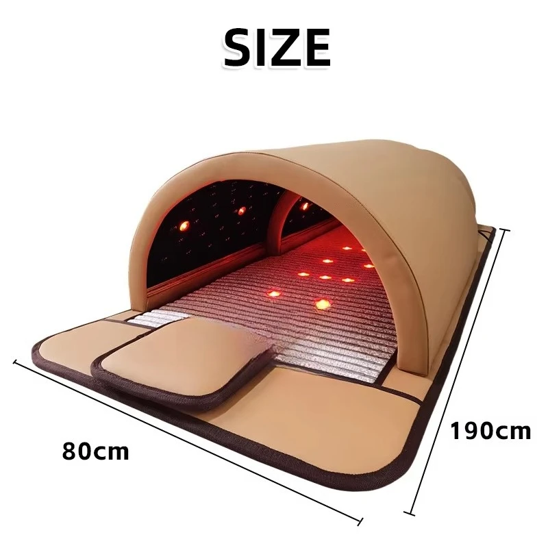 Gewichtsverlust New Style 3-Zonen-LED Sauna Dome Sauna Pod für die Entgiftung