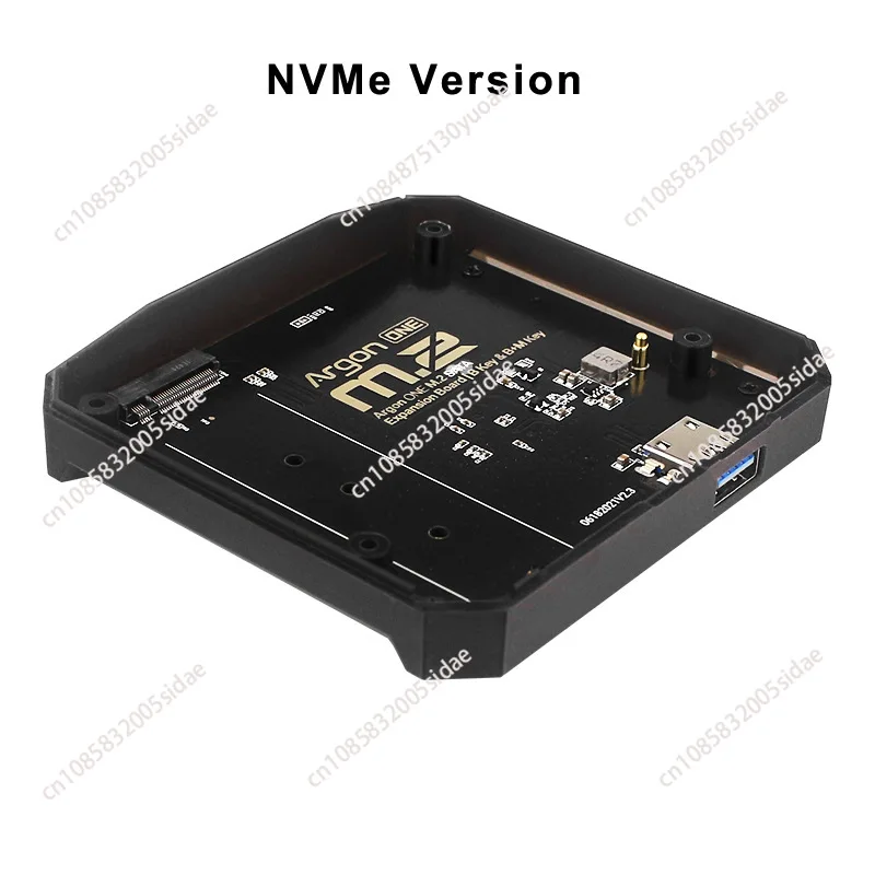 ONE M.2 für Raspberry Pi 4 Erweiterungsplatine Aluminium-Gehäuseunterteil USB 3.0 zu M.2 SATA NVMe SSD Adapter für Argon ONE M.2 Gehäuse Image