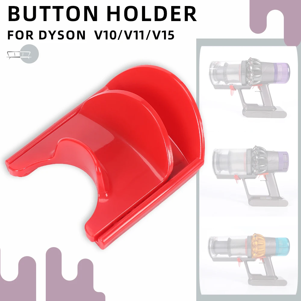  Auslösesperre für Dyson V10/V11/V15 – Verbesserter Knopfhalter für den Ein-/Aus-Schalter des Staubsaugers Image