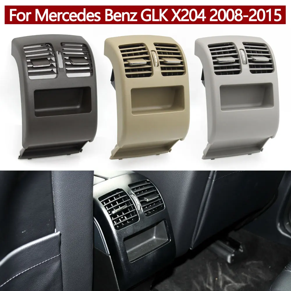 Auto Hinten Sitz Klimaanlage AC Vent Grille Panel Abdeckung Outlet Komplette Montage Für Mercedes Benz GLK Klasse X204 2048304354 Image