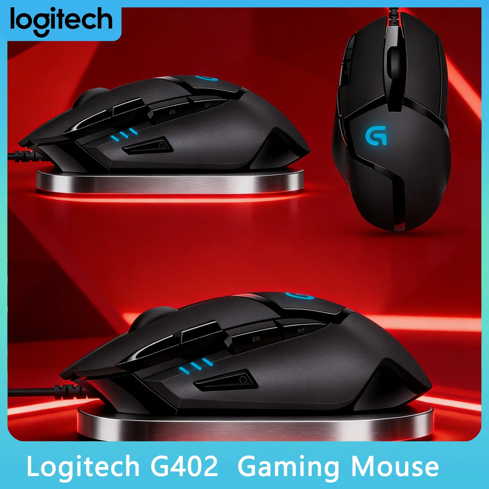 Open-Box G402 Hyperion Fury Maus mit Makro-Programmierung, Speziell für Cybercafés und Gaming Image