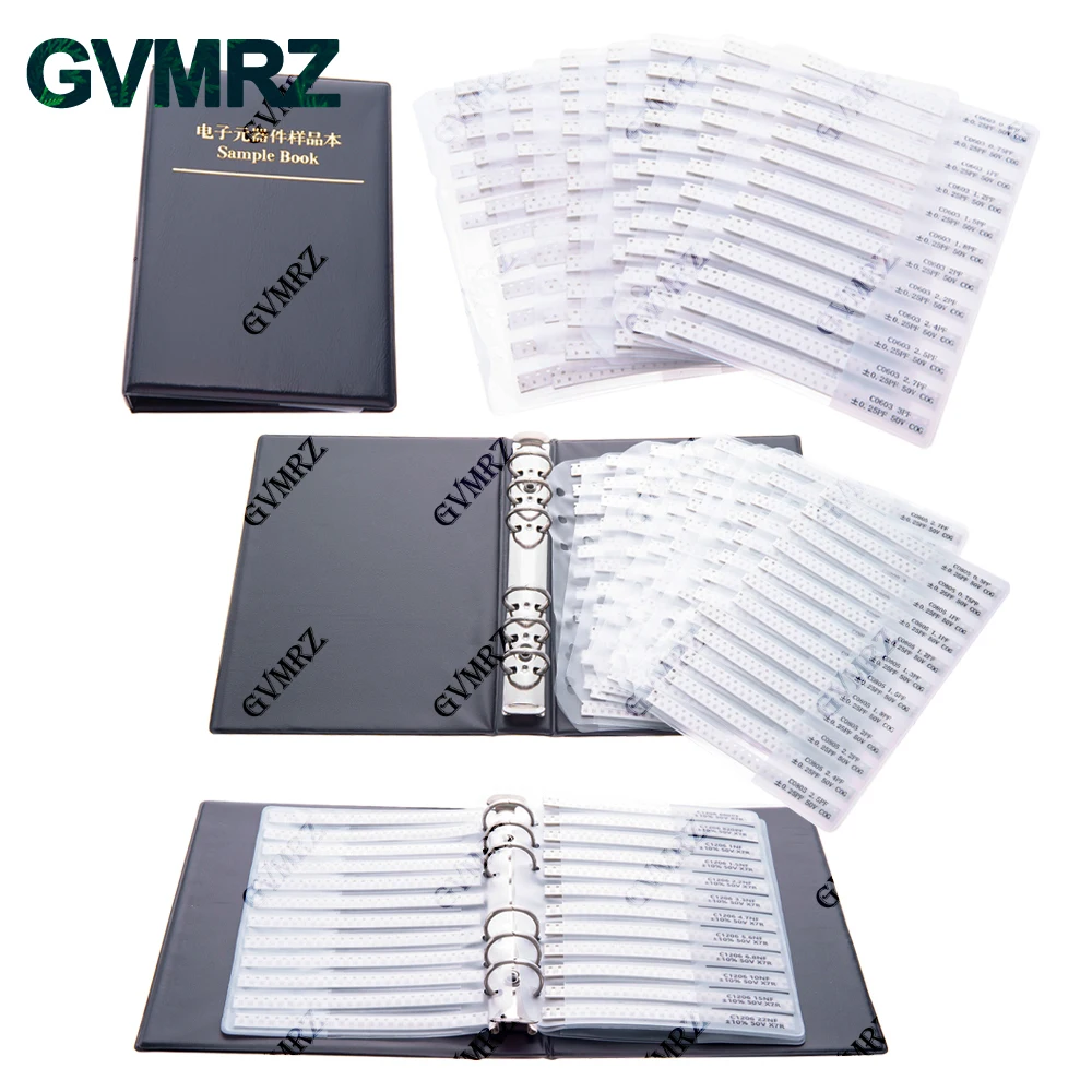 Kondensator-Kit, SMD-Kondensator-Musterbuch 0201 0402, 0603, 0805, 1206, Sortimentspaket zum Selbermachen Image