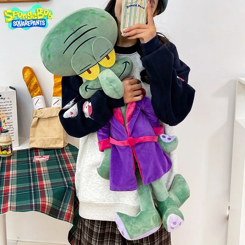 40/60/75 cm Große Größe Thaddäus Tentakel SpongeBob Schwammkopf Anime Plüsch Puppe Kawaii Kissen Kinder Urlaub geschenke