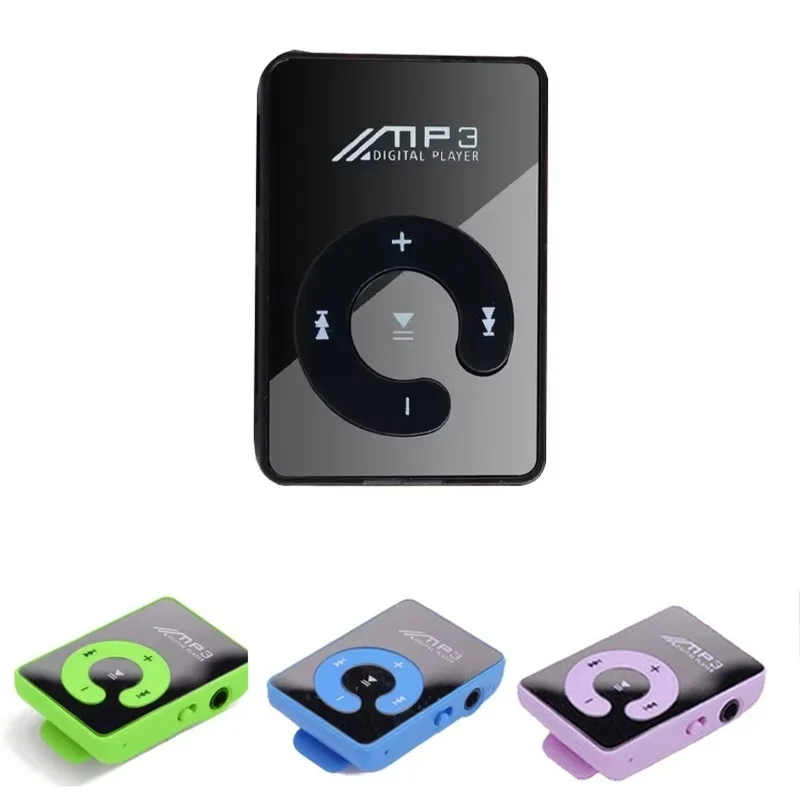 Lecteur MP3 Mini USB Portable Walkmen Lecteur de musique Bluetooth Prise en charge de la carte Micro SD TF E-books Enregistrement Radio FM Sport Walkmen