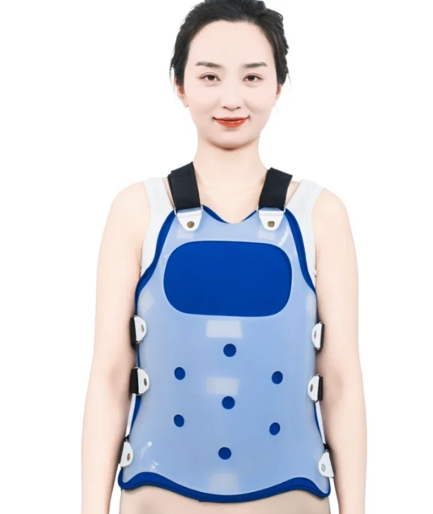 Medizinische, verstellbare Brustwirbelsäulenfixierungsunterstützung für die Druckfraktur, Lendenwirbelsäule, Thorakolumbale Klammerstütze Image