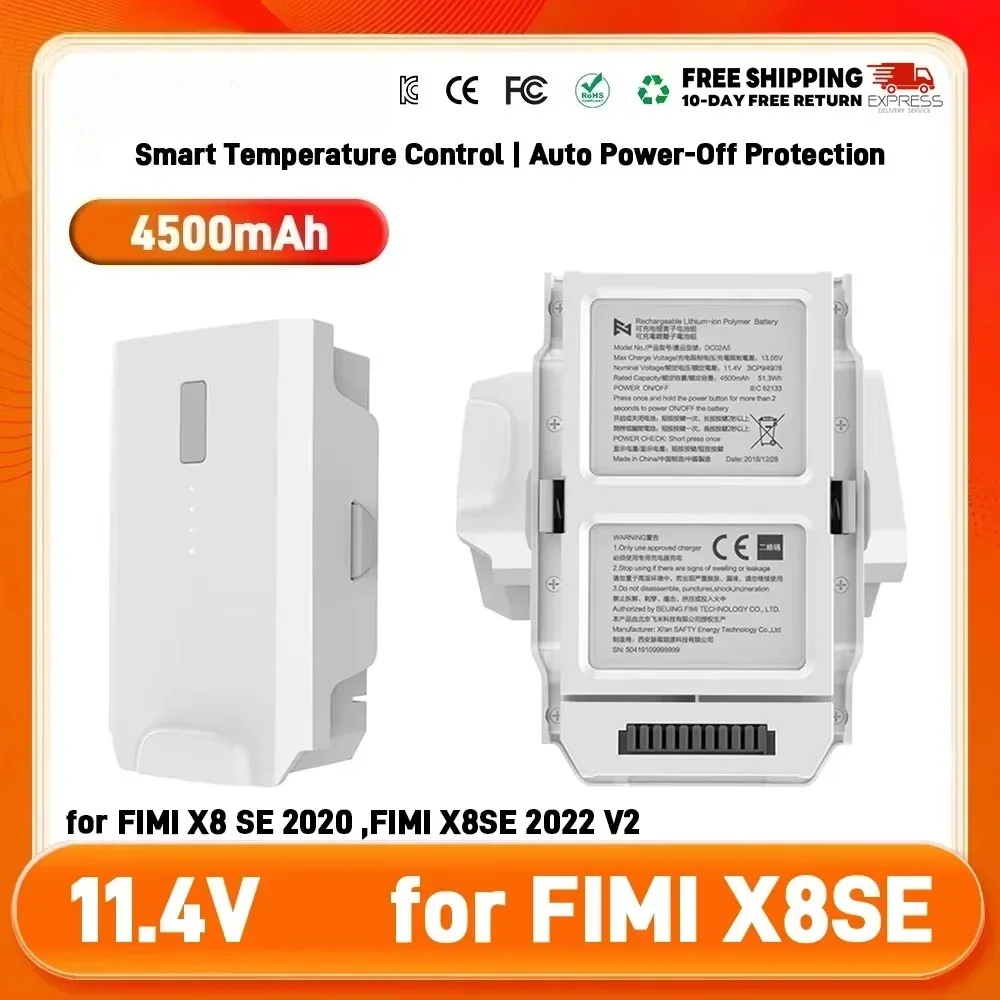 Für FIMI X8SE 2020 2022 Drone Batterie 4500 mAh Lipo Intelligente Flug Batterie für X8 Serie Zubehör. Image