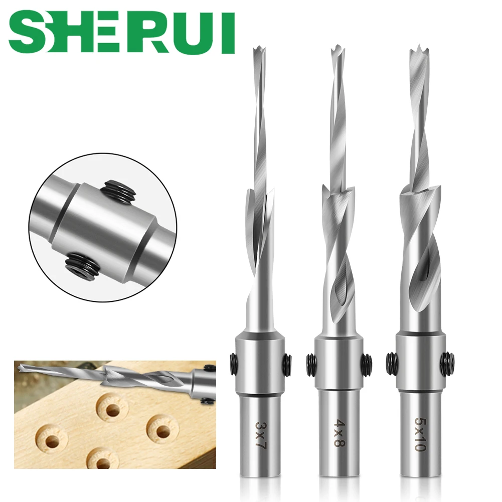 Salat-Samen-Mutter, flacher Boden, Senkkopf, Schritt, zwei Stufen, Schraubenmuster, nehmen Doppelloch-Öffner-Bits Image