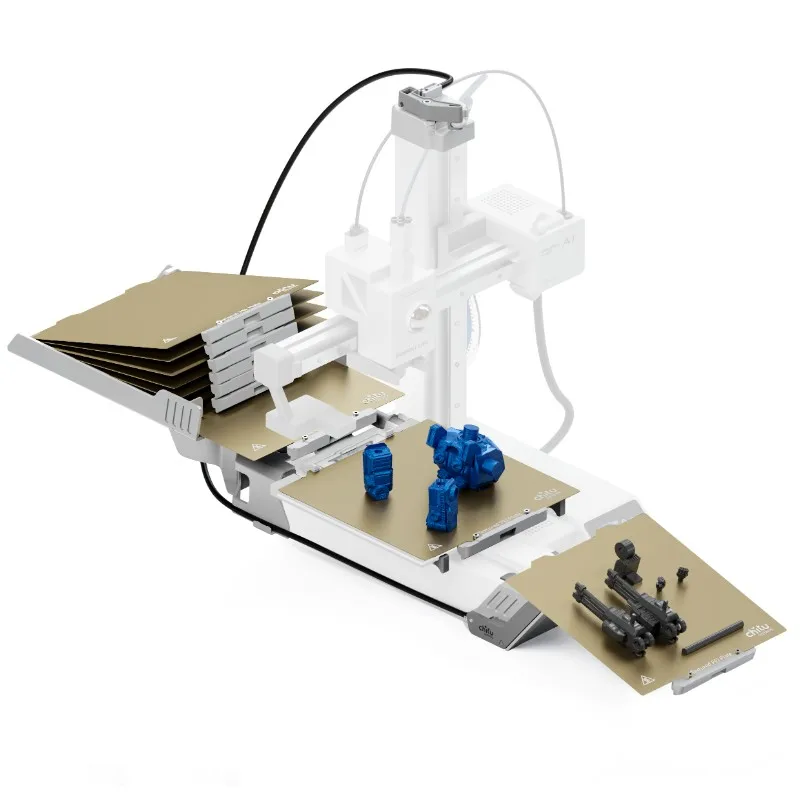 Chitu Systems PlateCycler C1M Automatisches Plattenwechsler-Set, freihändiger, hocheffizienter Mehrplattendruck für Bambu Lab A1 Mini Image