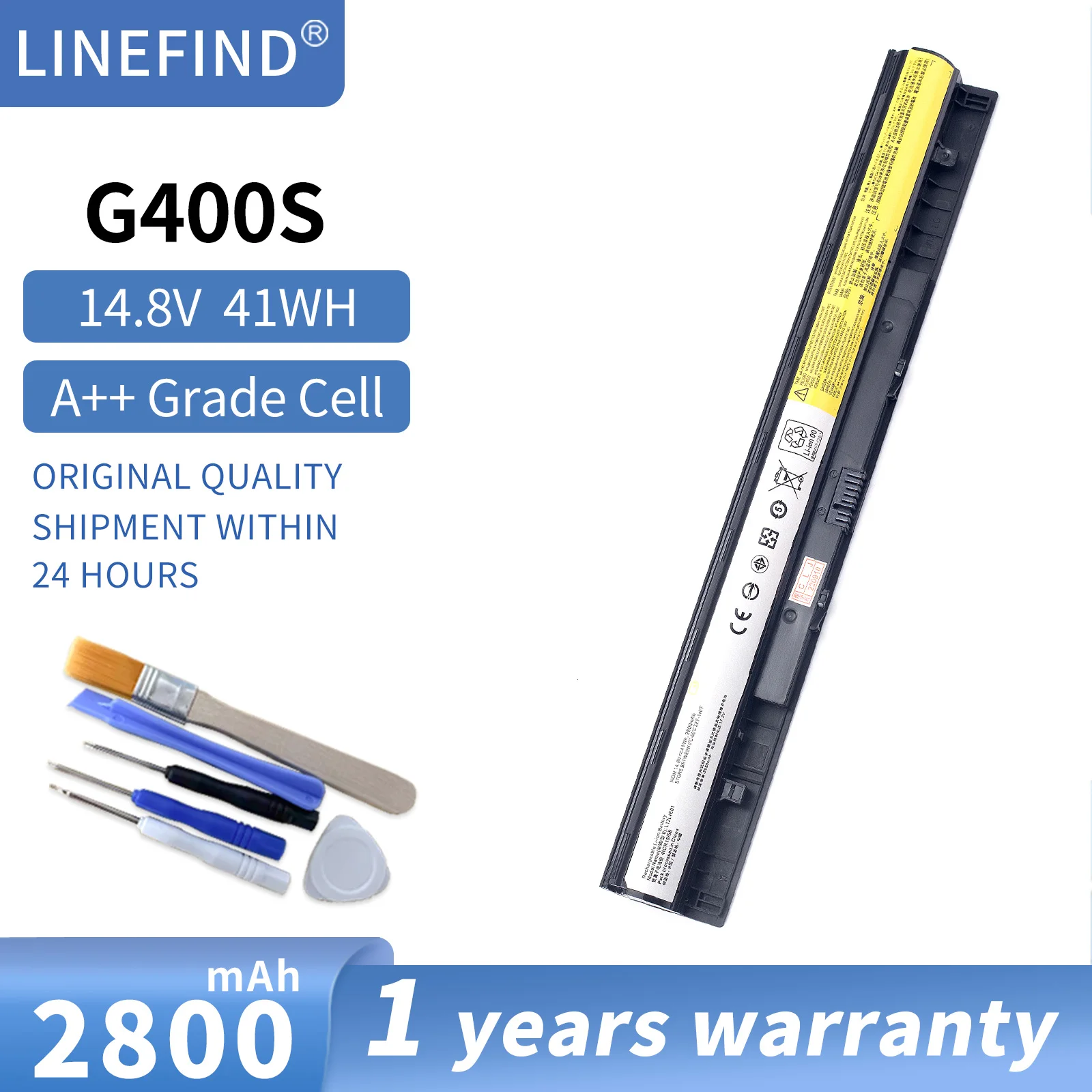 Laptop akku für lenovo g400s g405s g410s g500s z40 z50 g40 G40-45 G50-30 G50-70 G50-75 G50-80 Image