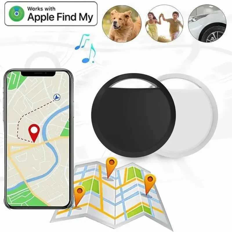 Anti-Verlust-Tracker Smart Tag für Apple Find My App IOS Bluetooth GPS-Tracker für Gepäck, Kinder, IOS MFi Schlüssel-Finder Image