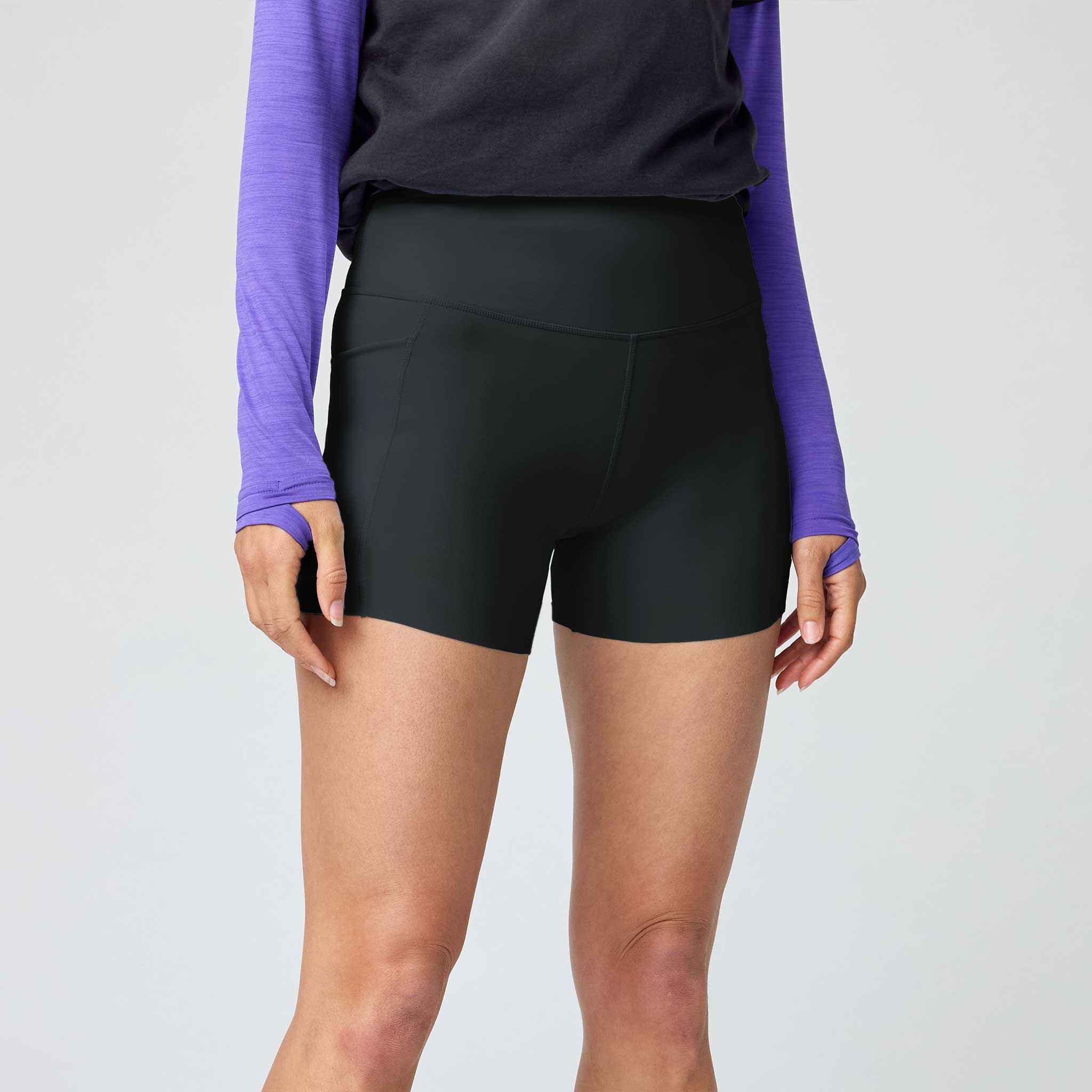 Brooks Chaser 5" Short Tight Women's Running Apparel Black
