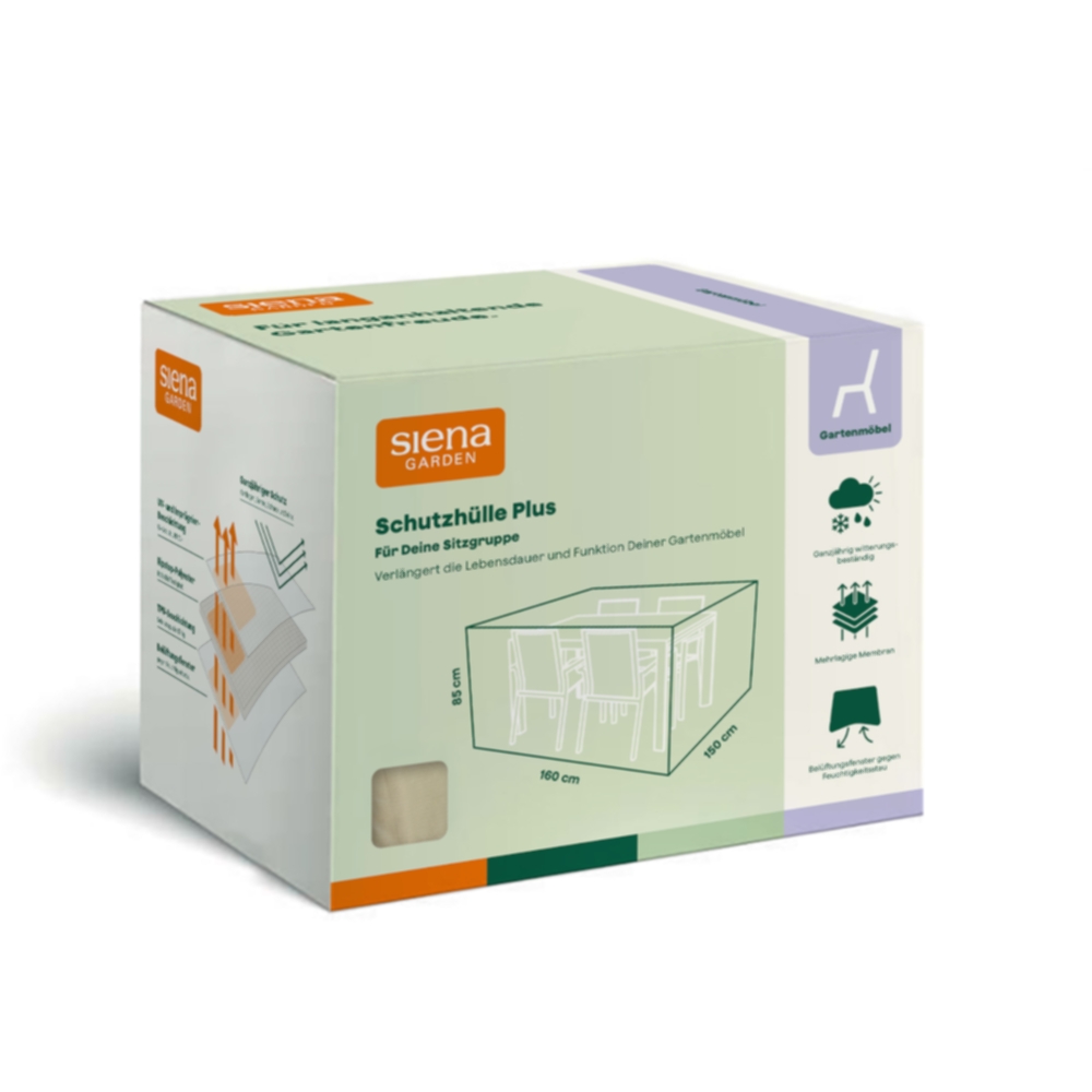 Siena Garden Plus Sitzgruppenhülle 160 x 150 x 85 cm Image