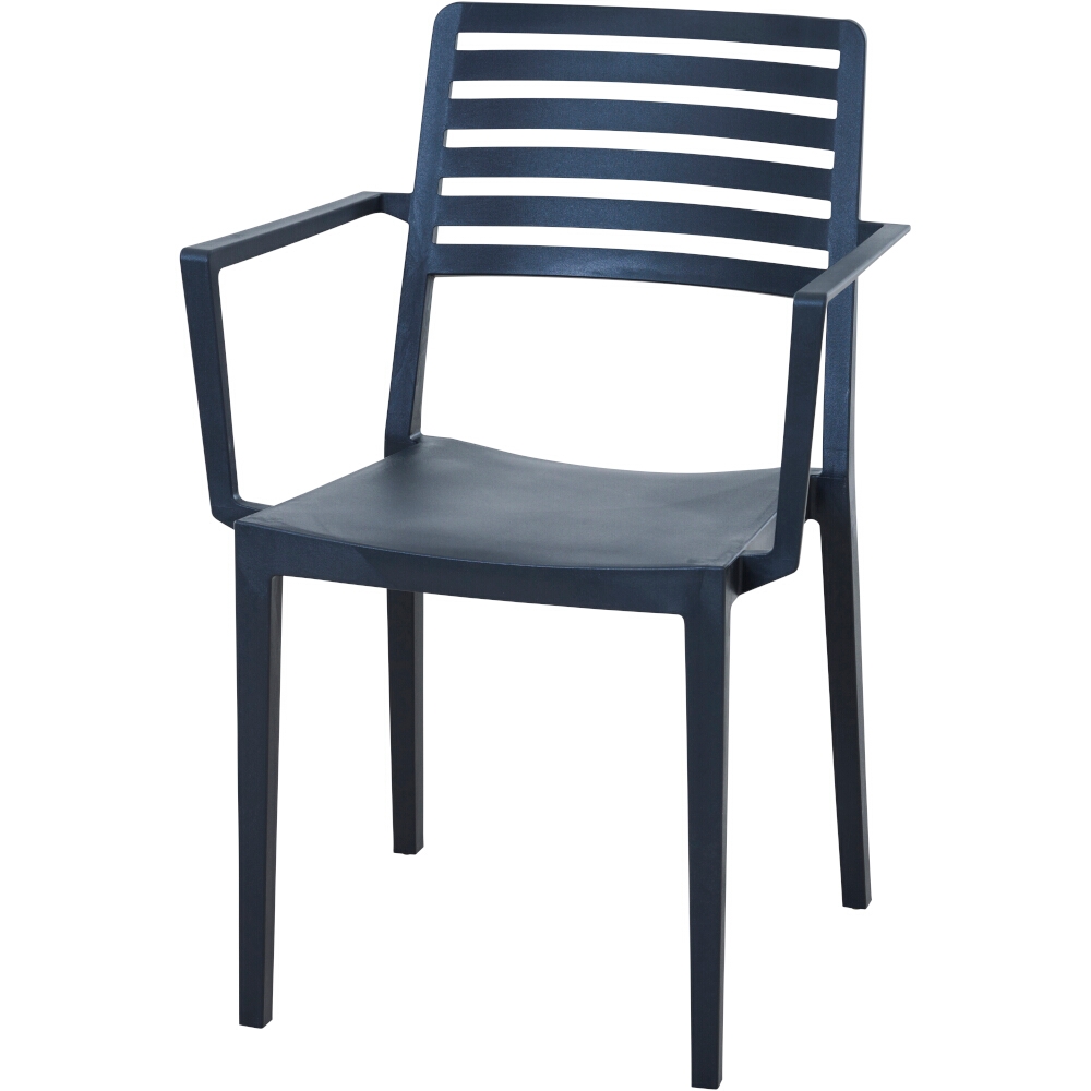 SIENA GARDEN ALLEY Stapelsessel anthrazit Image